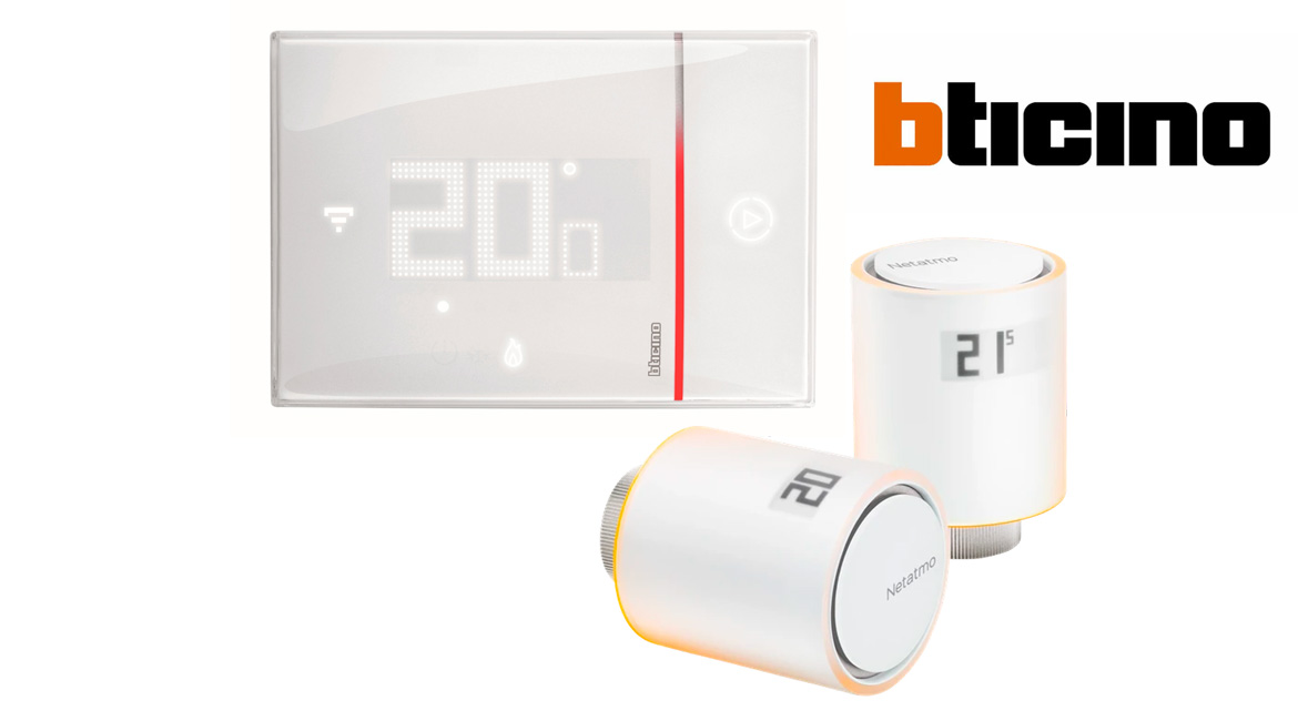 Bticino NETATMO Starter Pack - Valvole Termostatiche Intelligenti